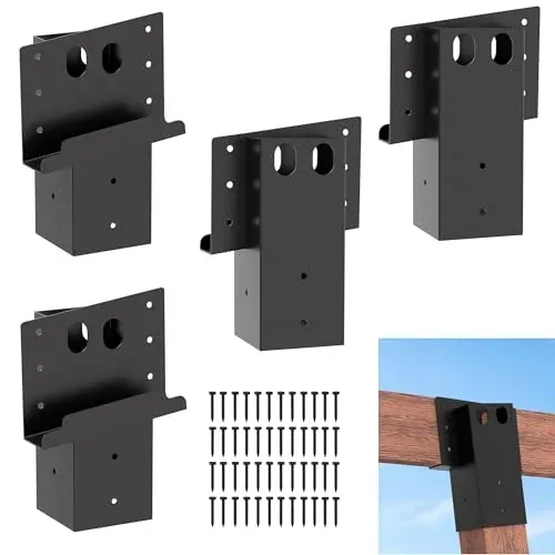MIXXIDEA 4-Pack 4x4 Deer Stand Brackets
