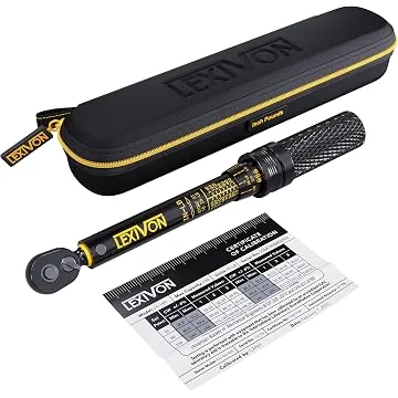 LEXIVON Torque Wrenches: Bike Torch Kit $39.60, 1/4" 10-150 (LX-180)