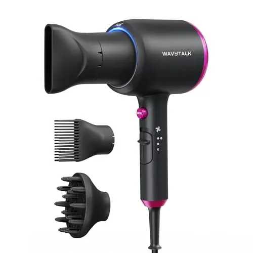 Wavytalk 1875W Ionic Hair Dryer with Diffuser