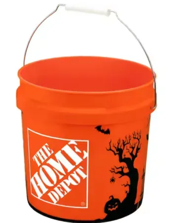Home Depot 2 gal. Halloween Bucket