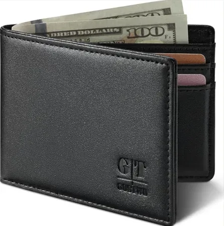 Gostwo Leather Slim RFID-Blocking Bifold Men's Wallet