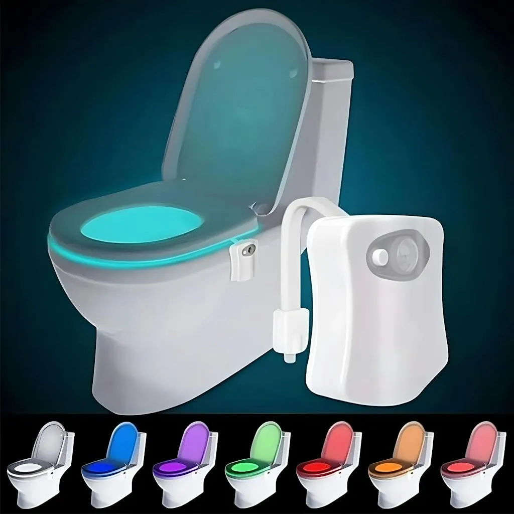 Motion Sensor Toilet Night Light
