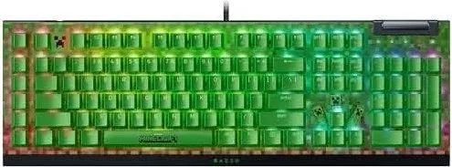 Razer BlackWidow V4 X Minecraft Edition Mechanical Gaming Keyboard