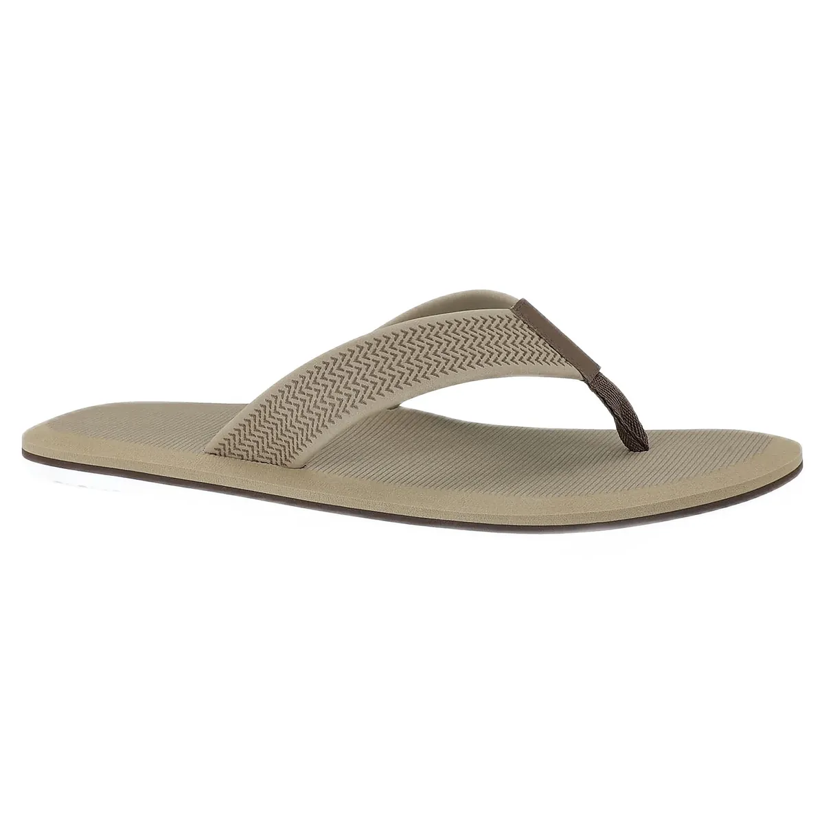 No Boundaries Ocean Flip Flops, Men's Blue/Tan