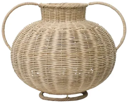 9" My Texas House Rattan Decorative Vase
