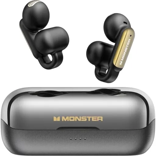 Monster Open Ear Bluetooth 5.4 Wireless Earbuds 32H Playtime