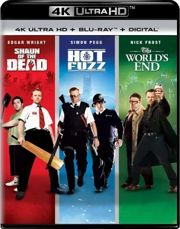 The World's End / Hot Fuzz / Shaun of the Dead (4K UHD + Blu-ray + Digital)