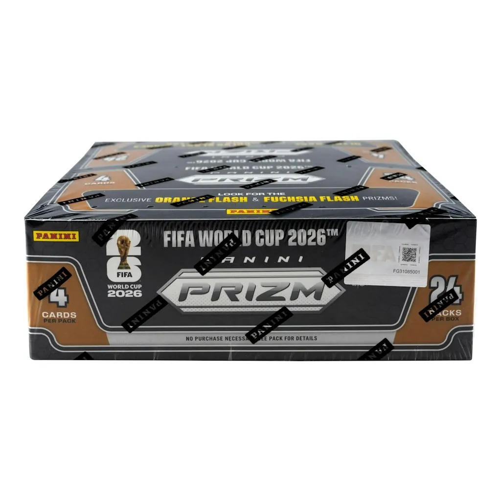 Panini Prizm 2026 World Cup Soccer Trading Cards 24-Count Retail Box