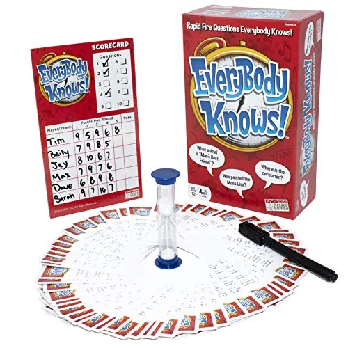 Endless Games Everybody Knows! Trivia Card Game