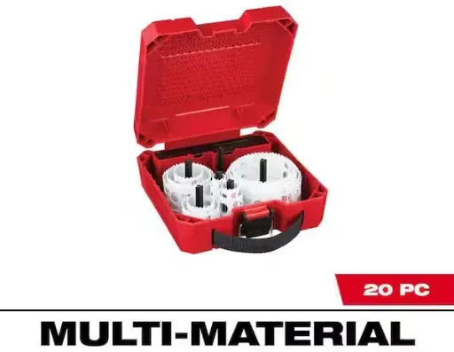 Milwaukee Hole Dozer General Purpose Bi-Metal Hole Saw Set (20-Piece)