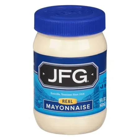 12-Pack 15oz JFG Real Mayonnaise