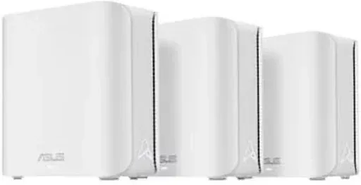 Cert. Refurbished: 3-Pack ASUS ZenWiFi BD5 Dual-Band WiFi 7 Mesh Routers (5000 Mbps, Coverage Up to 6800 sq.ft)