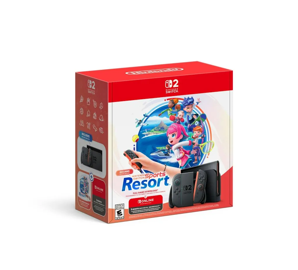 Nintendo Switch 2 & Switch Sports Resort Bundle for Pre-Order