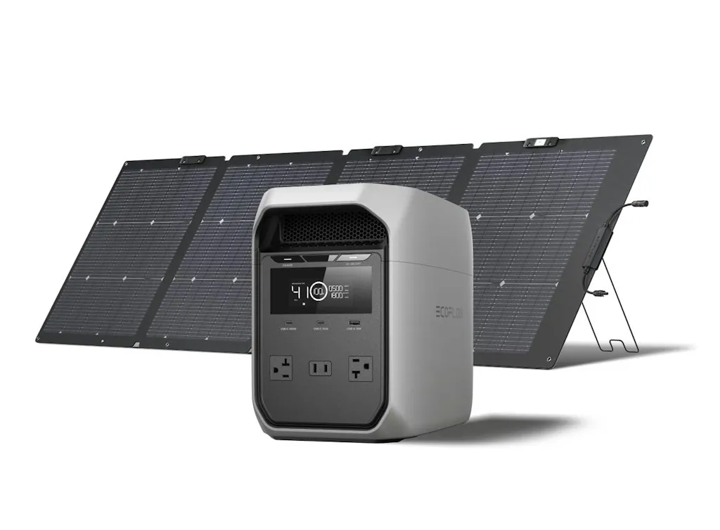 EF EcoFlow Delta 3 Classic 1024Wh Portable Solar Generator w/ 220W Solar Panel
