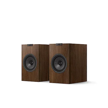 (Open-Box) KEF Q1 Meta Bookshelf Speakers (Pair; Walnut)