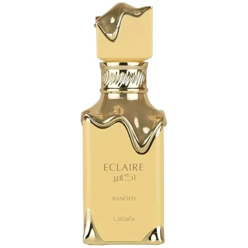 Lattafa Eclaire Banoffi Eau de Parfum Spray 3.4 Ounce