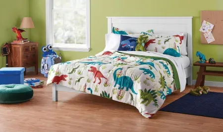 7-Piece Your Zone Reversible Dinosaur Bed-in-a-Bag Bedding Set (Full)