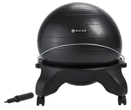 Gaiam Classic Backless Balance Ball Chair