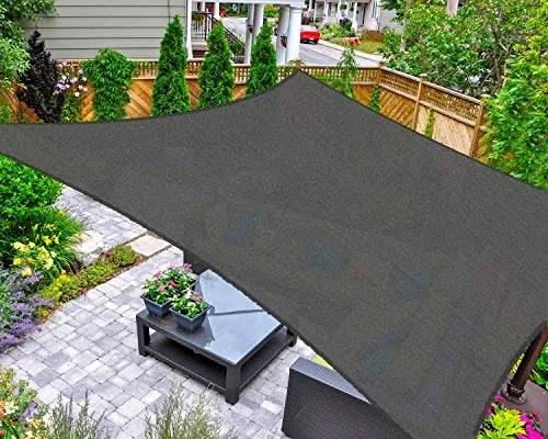 AsterOutdoor Sun Shade Sail Rectangle 10' x 13'
