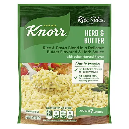 5.4-Oz Knorr Herb & Butter Rice & Pasta Sides