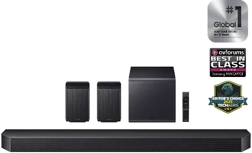Samsung 11.1.4ch Q-Series Soundbar + Subwoofer & Rear Speaker (EPP/EDU Deal)