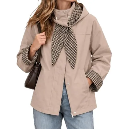 Cropped Trench Coat