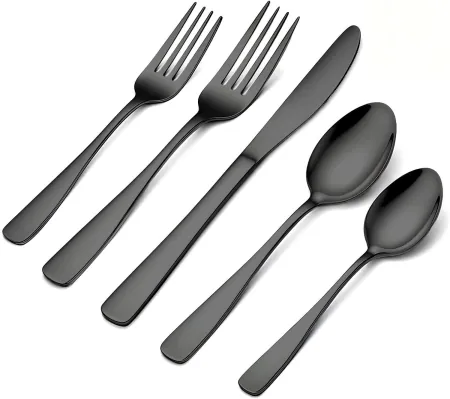 20-Piece BEWOS Stainless Steel Flatware Set for 4