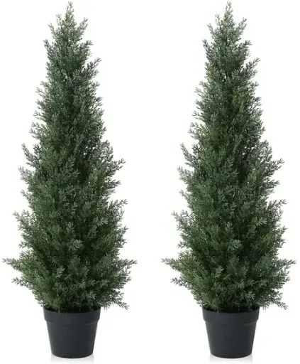 2-Pack 3' Artificial Cedar Trees