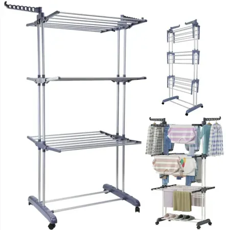Simperf 4-Tier Clothes Drying Rack