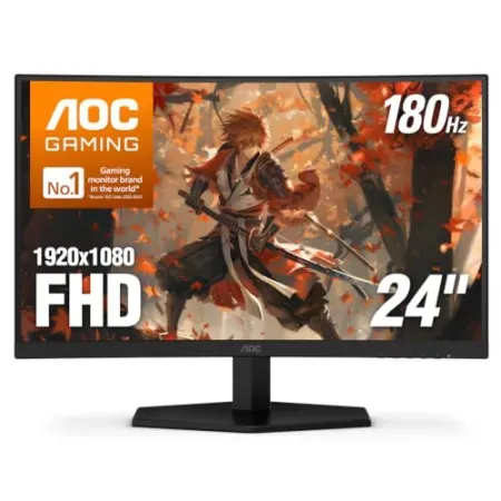 AOC 24" 1080P 180Hz Curved Gaming Monitor