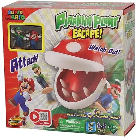 Epoch Games Super Mario Piranha Plant Escape Tabletop Game
