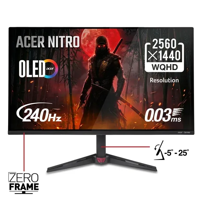 Acer Nitro 27" 1440p 240hz QD-OLED (VG277U Xbiip)