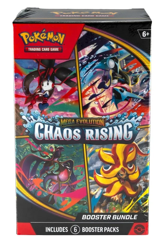Pokmon TCG Mega Evolution Chaos Rising Booster Bundle