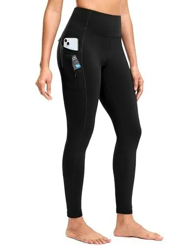 G Gradual Women's Fleece Lined Thermal Leggings