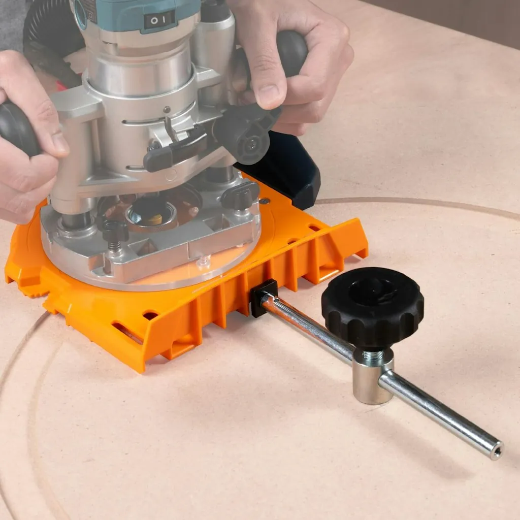 Powertec Router Circle Cutting Jig