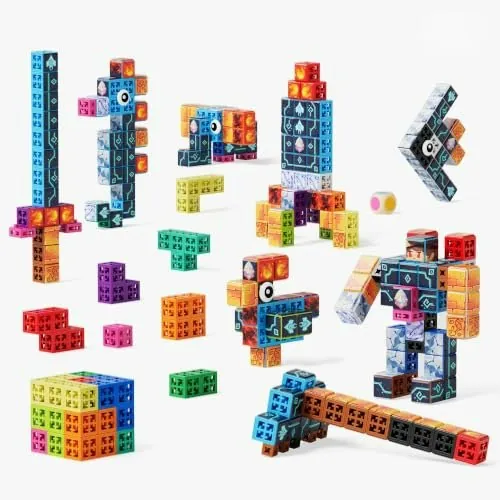 142-Piece Spatial Soma Cube Building Set