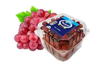 Fresh Produce Red Seedless Grapes (3 Lb)