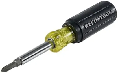 Klein Tools 5-In-1 Multi-Bit Screwdriver / Nut Driver (32476)