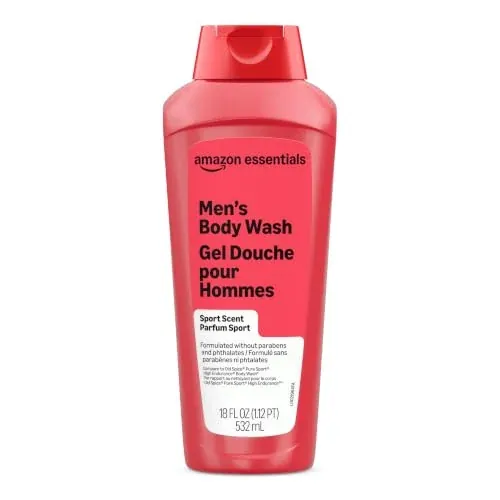 Amazon Essentials Men's Body Wash 18-Oz