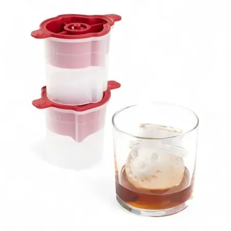 Set-of-2 Tovolo Christmas Snowman Ice Molds with Top Hats