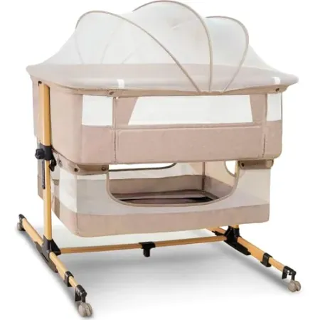 cutebeams 4-in-1 Bedside Baby Bassinet