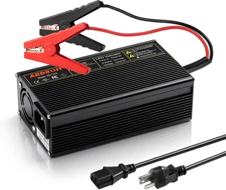 Ardroit 14.6V 10A Smart LiFePO4 Battery Charger & Maintainer