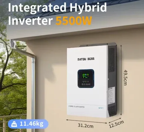 DATOUBOSS 48V 5500W Solar Hybrid Inverter with MPPT & Pure Sine Wave
