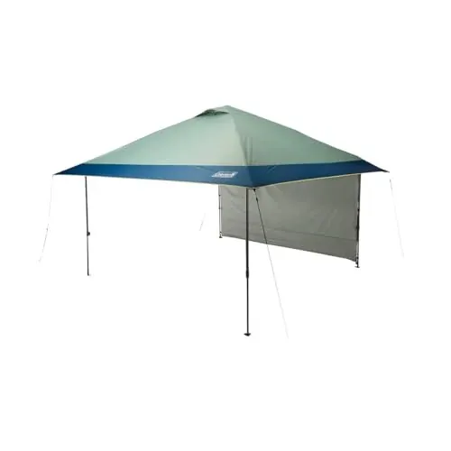 Coleman Oasis Instant Pop-Up Canopy Tent with Side Wall Attachment 10x10ft/13x13ft