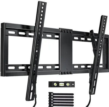 MountFTV Large Tilting TV Wall Mount for 37-95 inch TVs