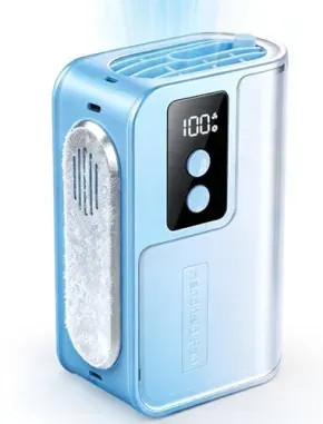 Sunoony Portable Handheld Fan with Ice Cooler