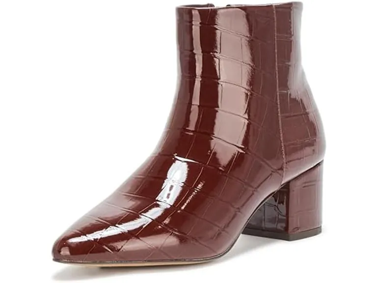 The Drop Women Jessi Side-zip Block Heel Boot