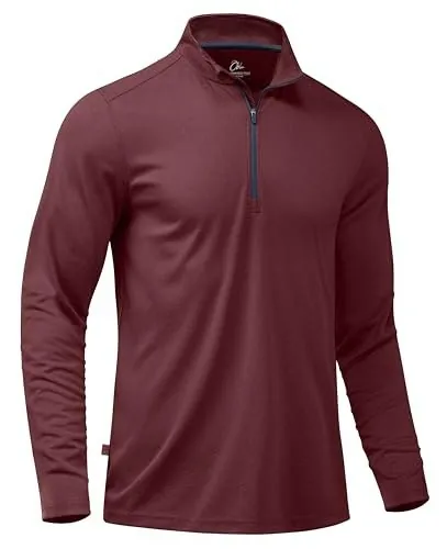 Obla Men's Quarter-Zip Golf Pullover
