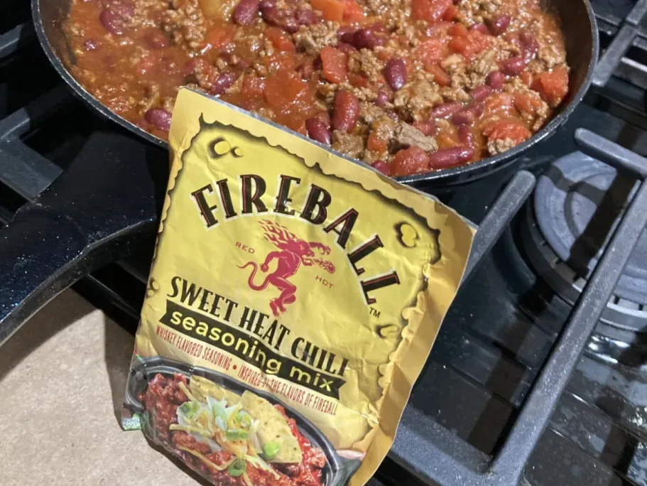 Fireball Sweet Heat Chili Seasoning Mix