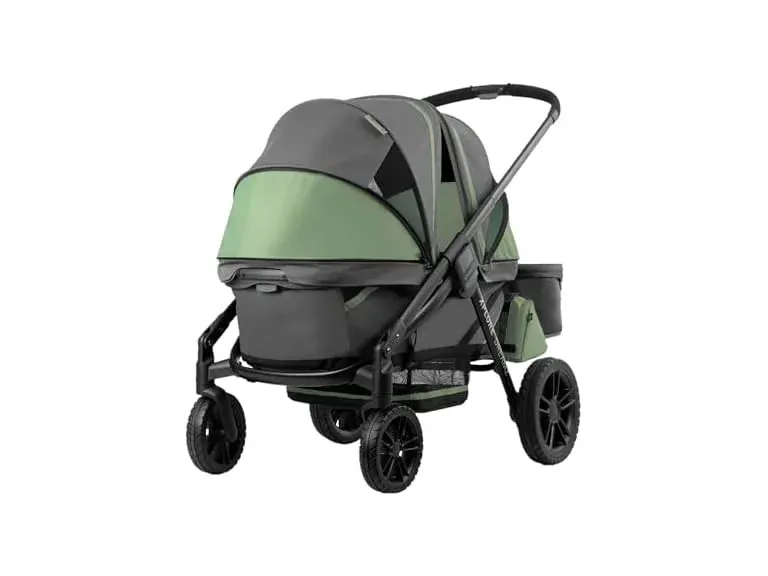 Evenflo Pivot Xplore Dreamz All-Terrain Stroller Wagon with Bassinet Insert
